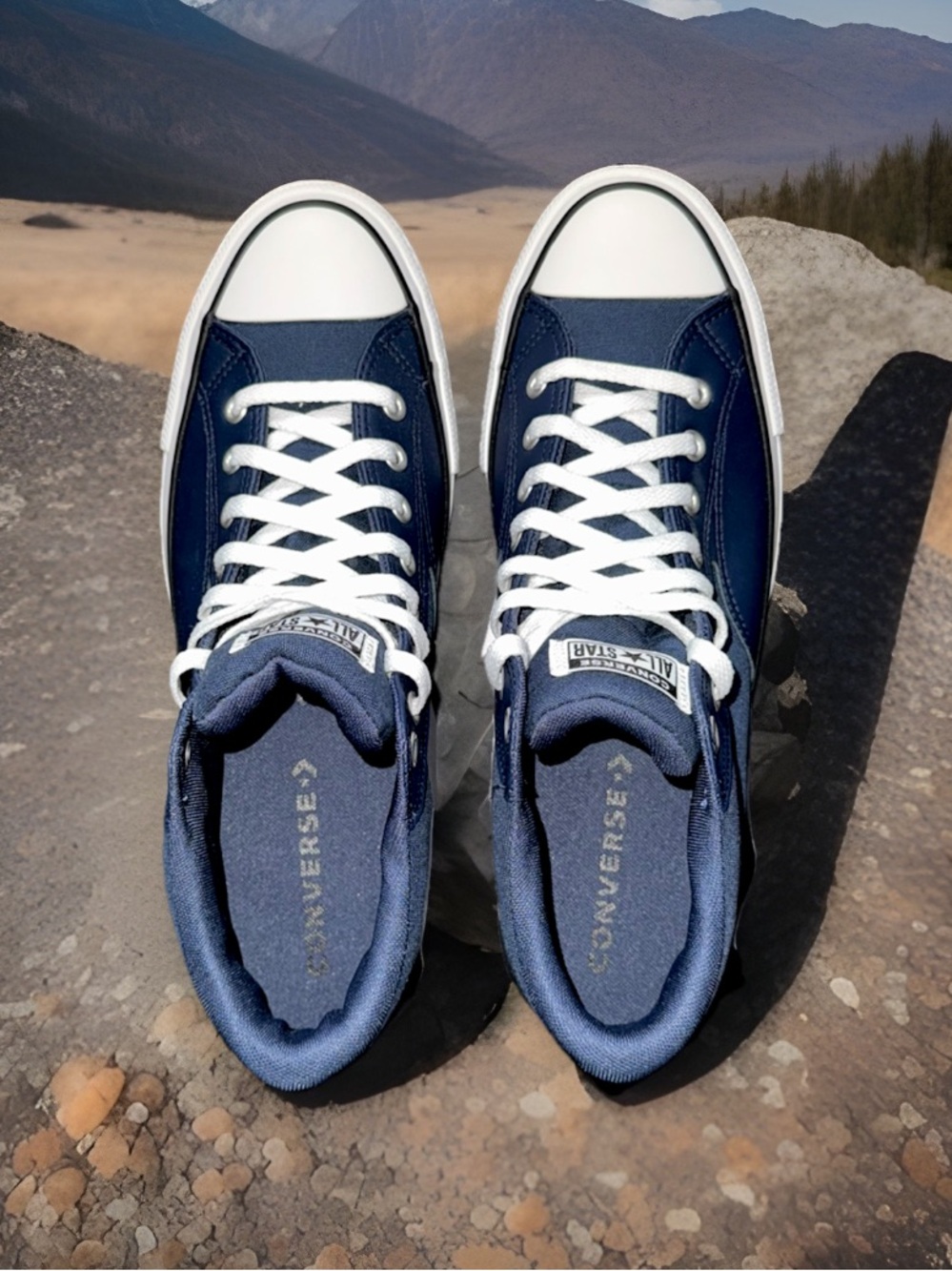 Converse Chuck Taylor All Star Malden Street Mid Sneaker A11706F Men’s Navy NIB - Picture 9 of 15